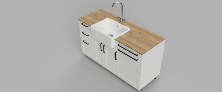 ikea sink unit (side top)