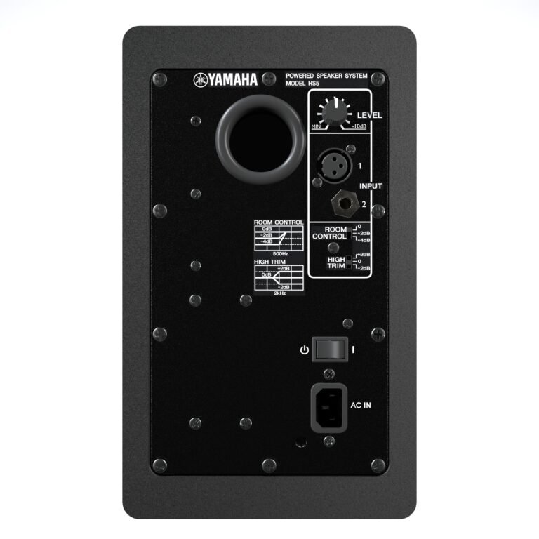 yamaha hs5.back